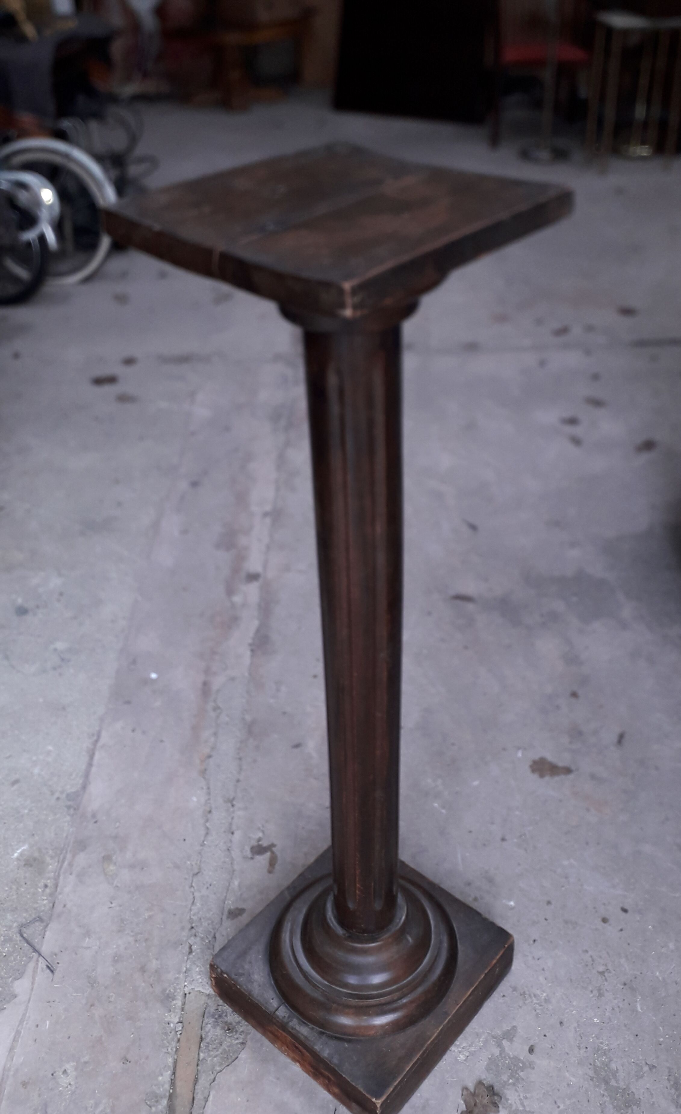 Louis XVI-style wooden selette