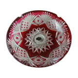 Ashtray, Moselle model, in Saint Louis crystal