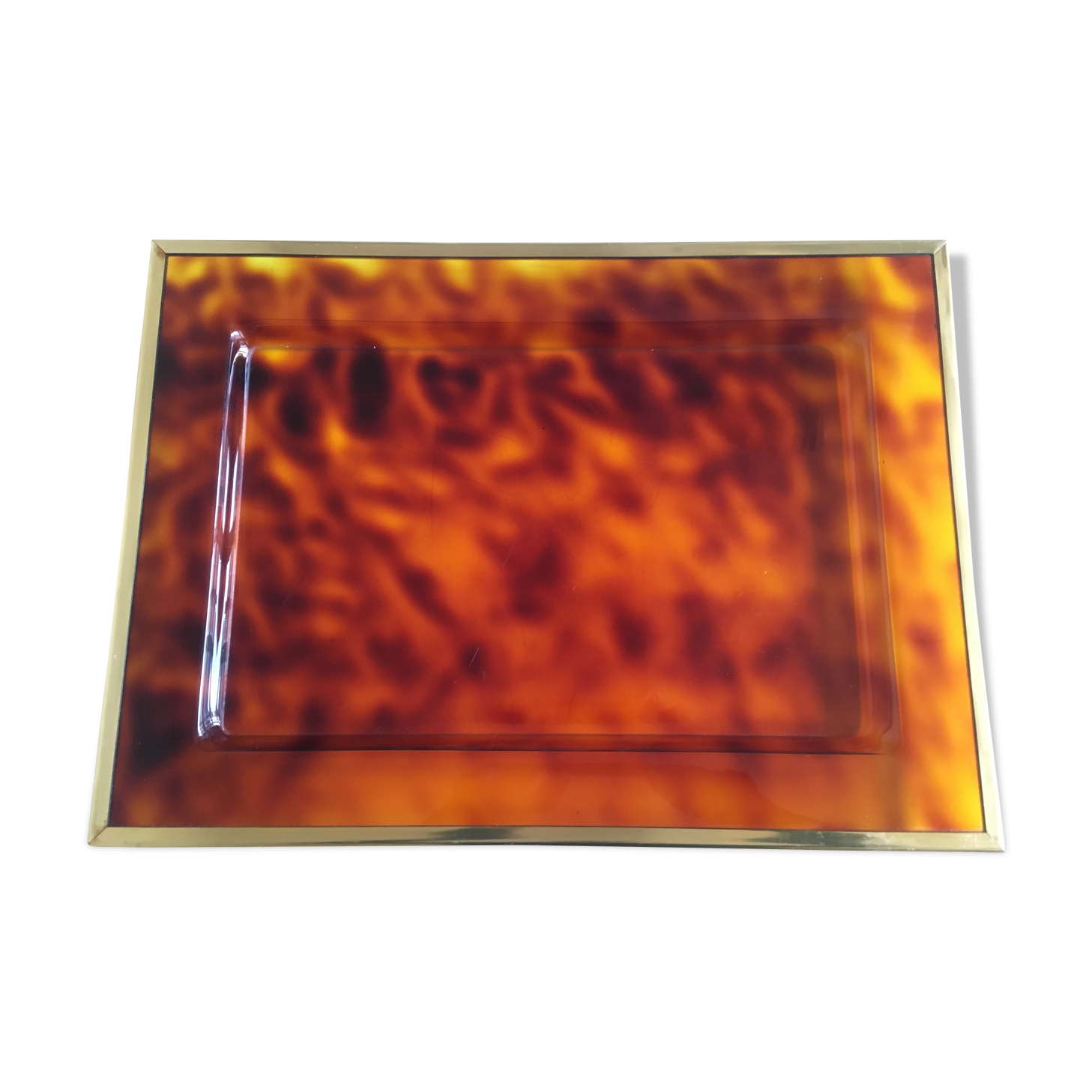 Plateau XL in Lucite scales 70s Pompidou era