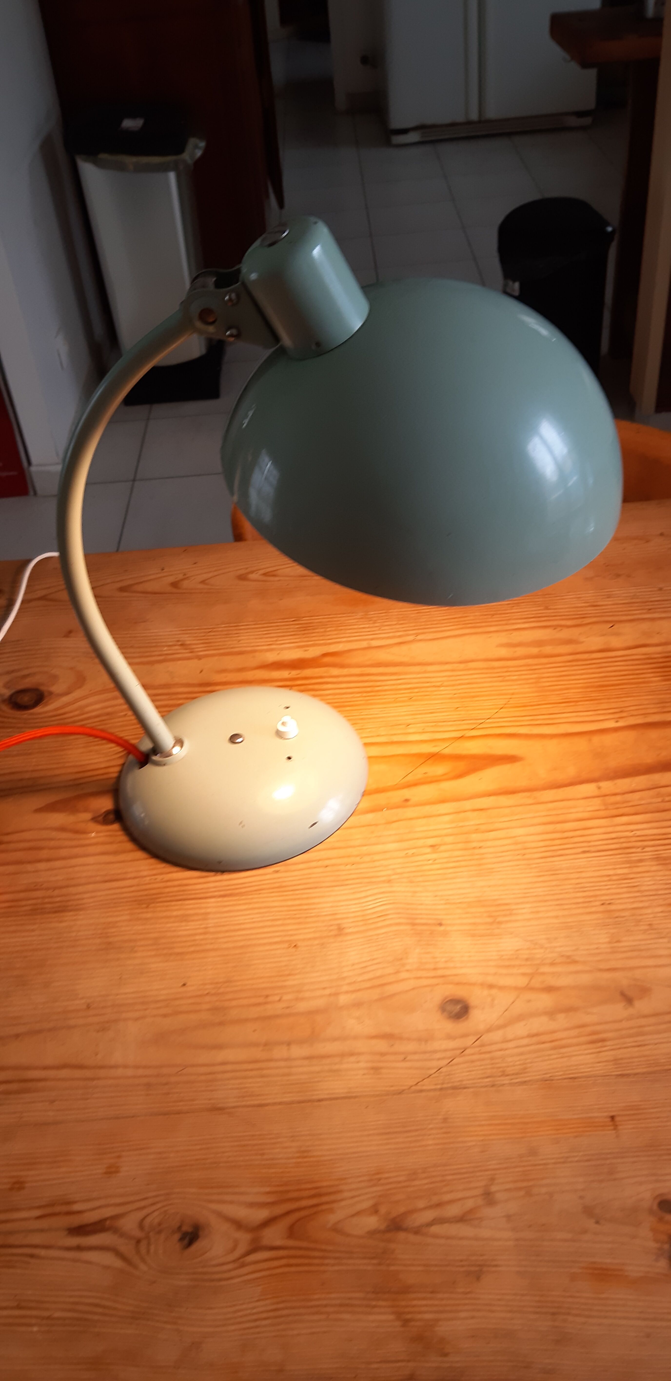 Lampe de bureau vintage des années 60