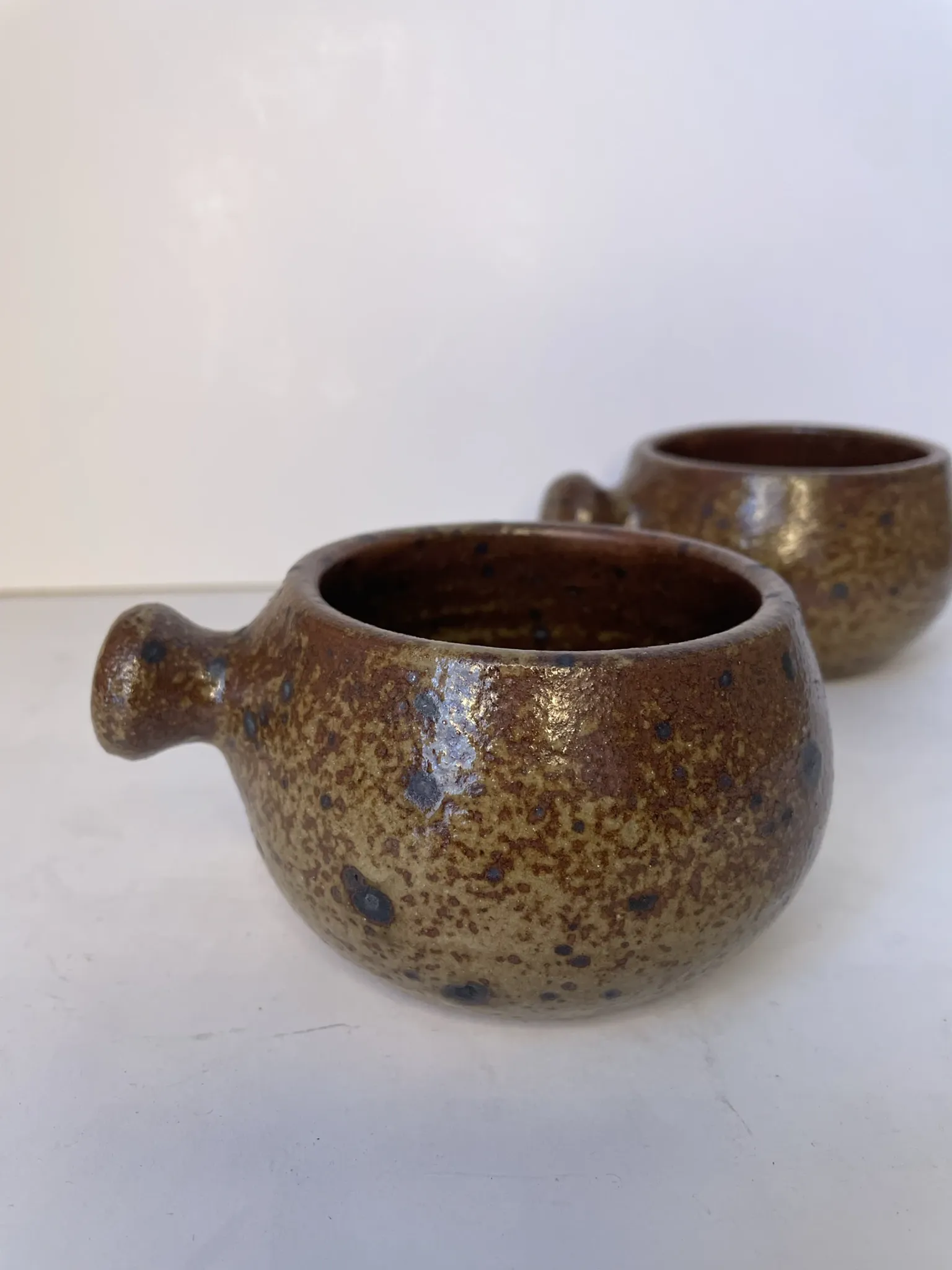 Pyrite stone bowls in
