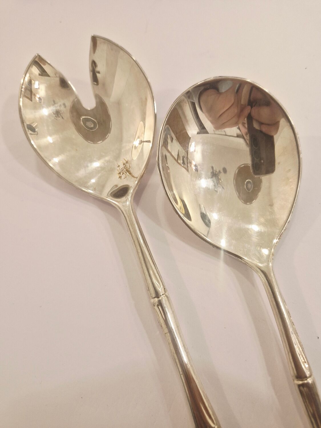 Couverts de service motif de bambou Italie