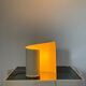 Tessa postmodern design lamp in lacquered metal, Brilliant Leuchten edition, 80s