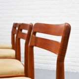 Set of 4 Dining Chairs by by H.W. Klein for Bramin 1960s