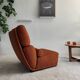 Fauteuil années 70 retapissé