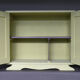 Painted and waxed wooden side board