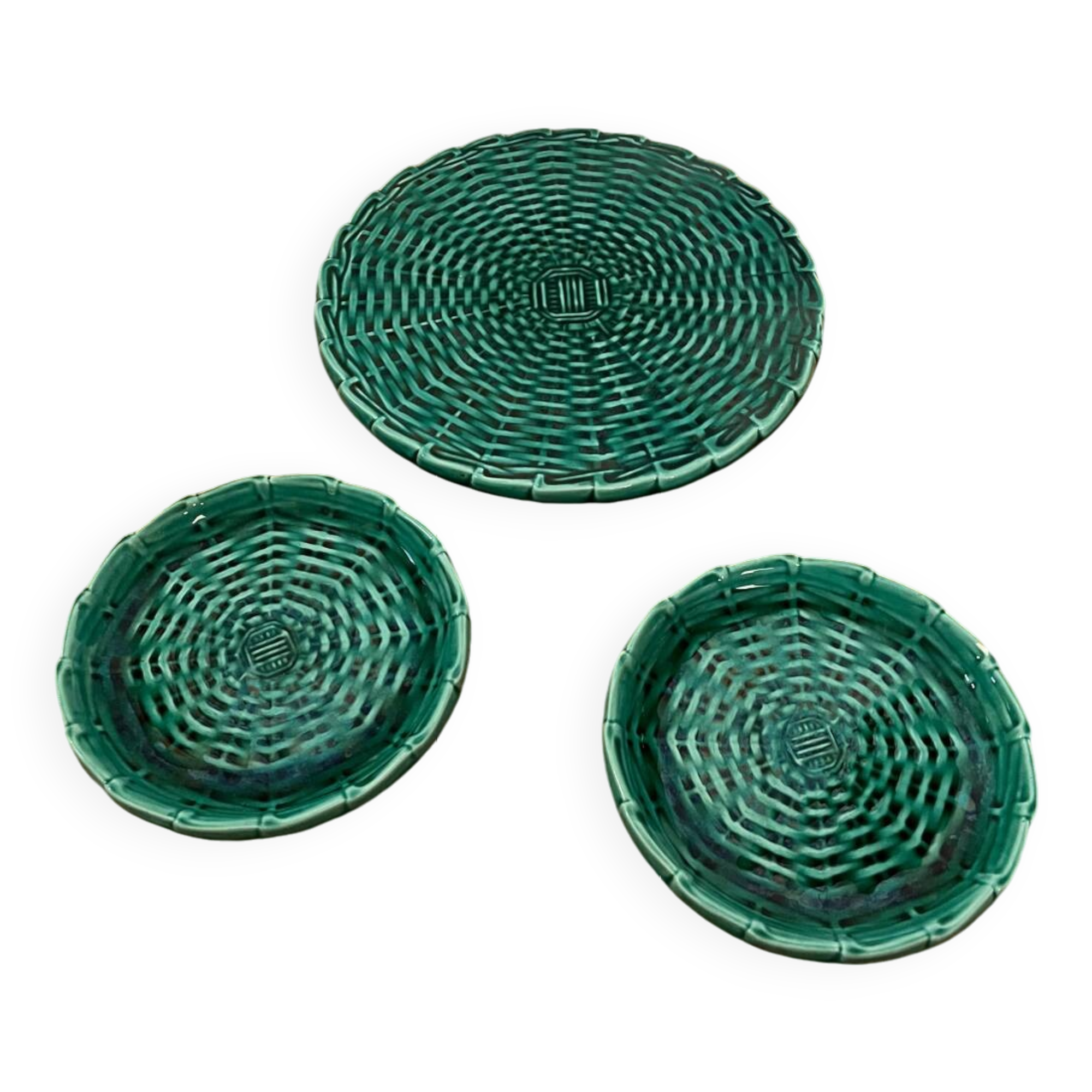 Ceramic coasters and plates
