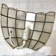 Paire d'appliques nacre coquillage