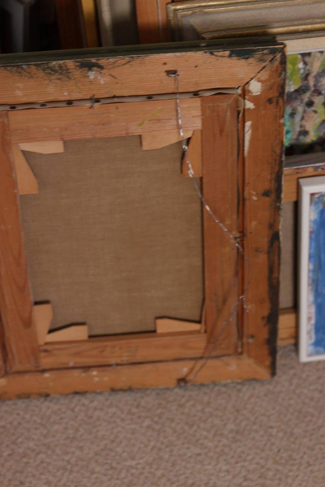 Original Swedish Oil on Canvas – “Summer Landscape” by A. Nyblom