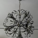 Lustre chromé vintage