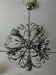 Vintage chrome chandelier