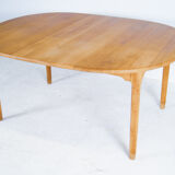 KP Møbler - Kurt Østervig - massive oak extendable dining table