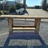 Wooden cabinetmaker's workbench