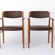 Pair of Arne Vodder Model 418 Armchairs, 1960s Danish Mid Century Teak