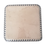 Gien earthenware square flat