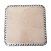 Gien earthenware square flat