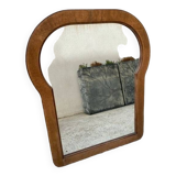 Large solid wood mirror