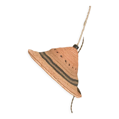 Lampe baladeuse chapeau africain