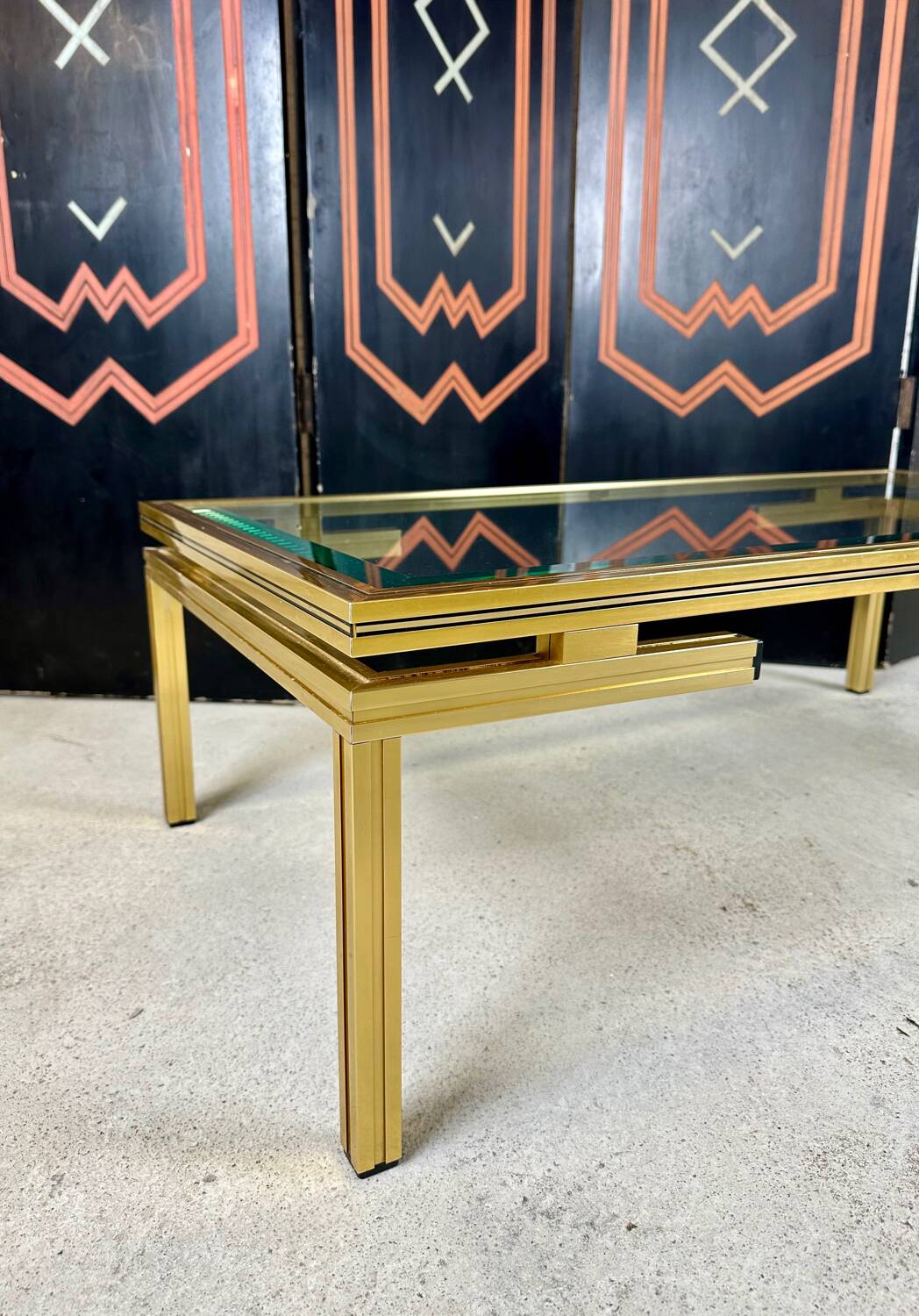 Pierre vandel coffee table 1980s
