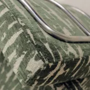 Brutalise lobby longue chair verdigris green 