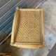 Pair of rattan bedside tables 1970s
