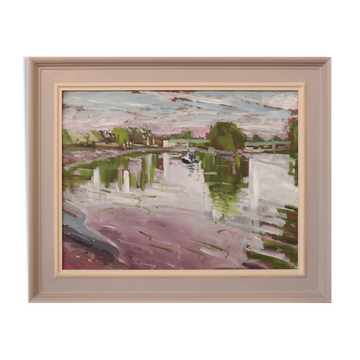 Kew Bridge Towards Strand-on-the-Green