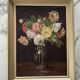 Old still life bouquet of roses