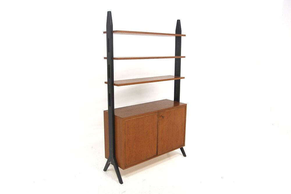 "Roxen" mahogany cabinet bookcase by Möbel-IKEA, Sweden, 1960