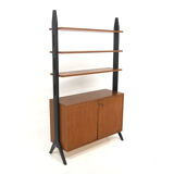 "Roxen" mahogany cabinet bookcase by Möbel-IKEA, Sweden, 1960