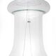 Vase en verre transparent de Renato Toso pour Fratelli Toso, années 1970