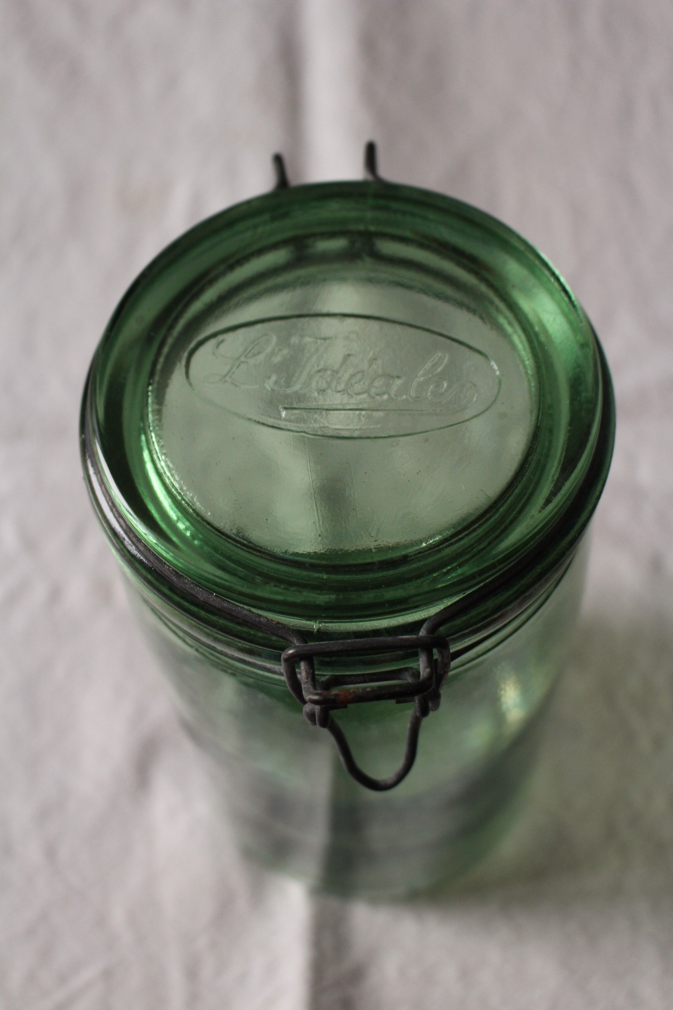 Grand Bocal The Ideal Green Glass 2 L Bulk Collection Diversion