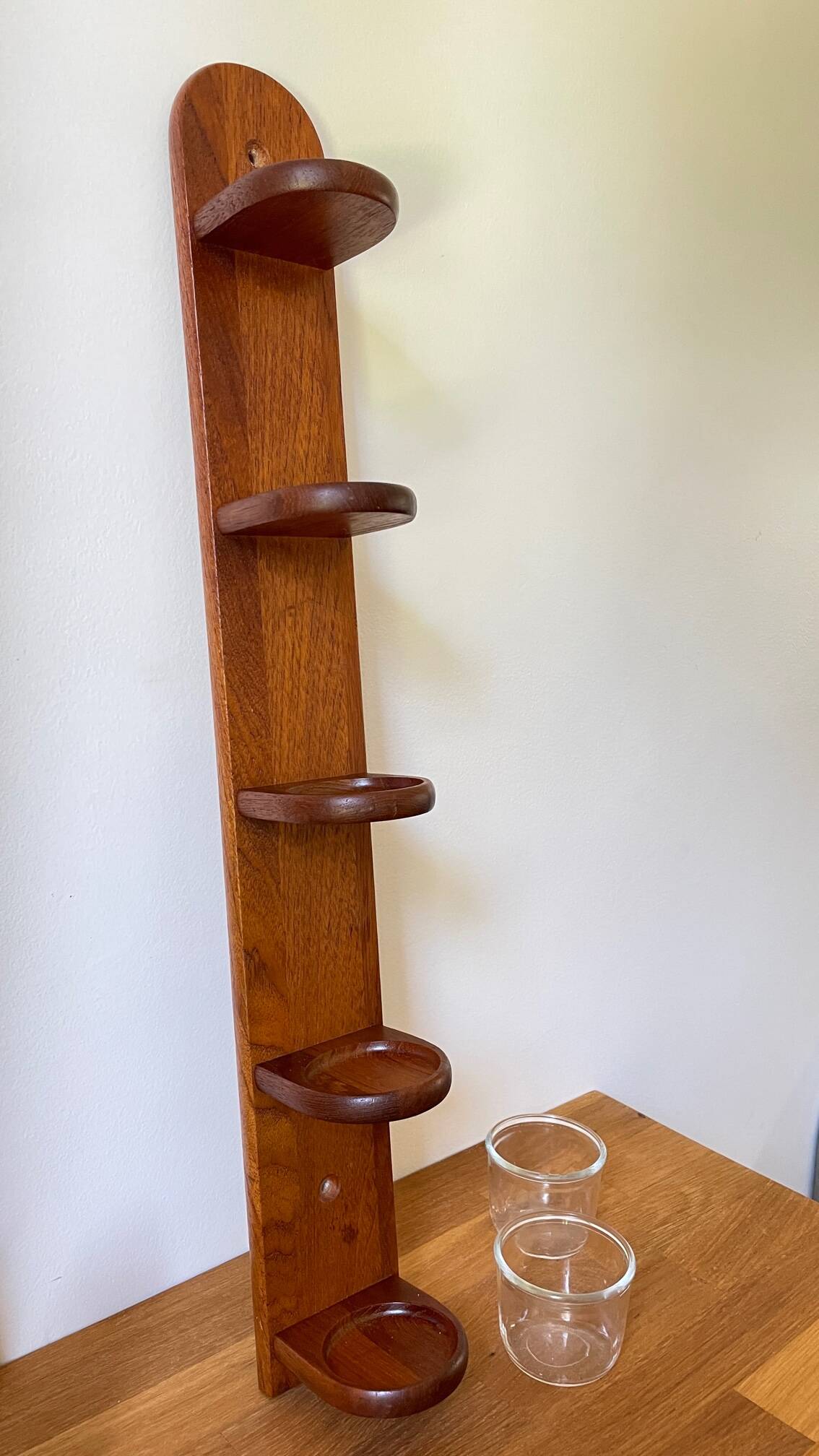Scandinavian teak shelf by digsmed 1964 - denmark