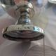 Christofle, silver-plated bowl and stand, numbered from the 19th century