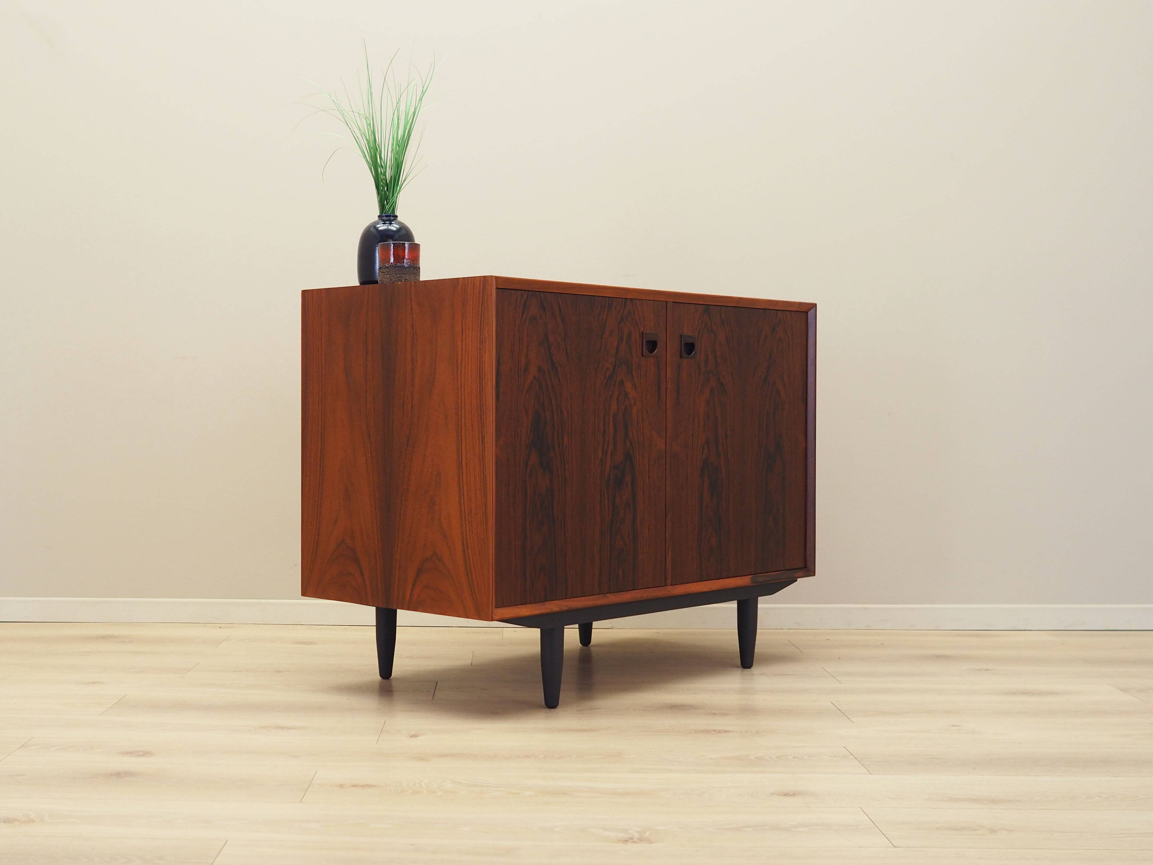 Rosewood cabinet, Danish design, 1970s, manufacturer: Brouer