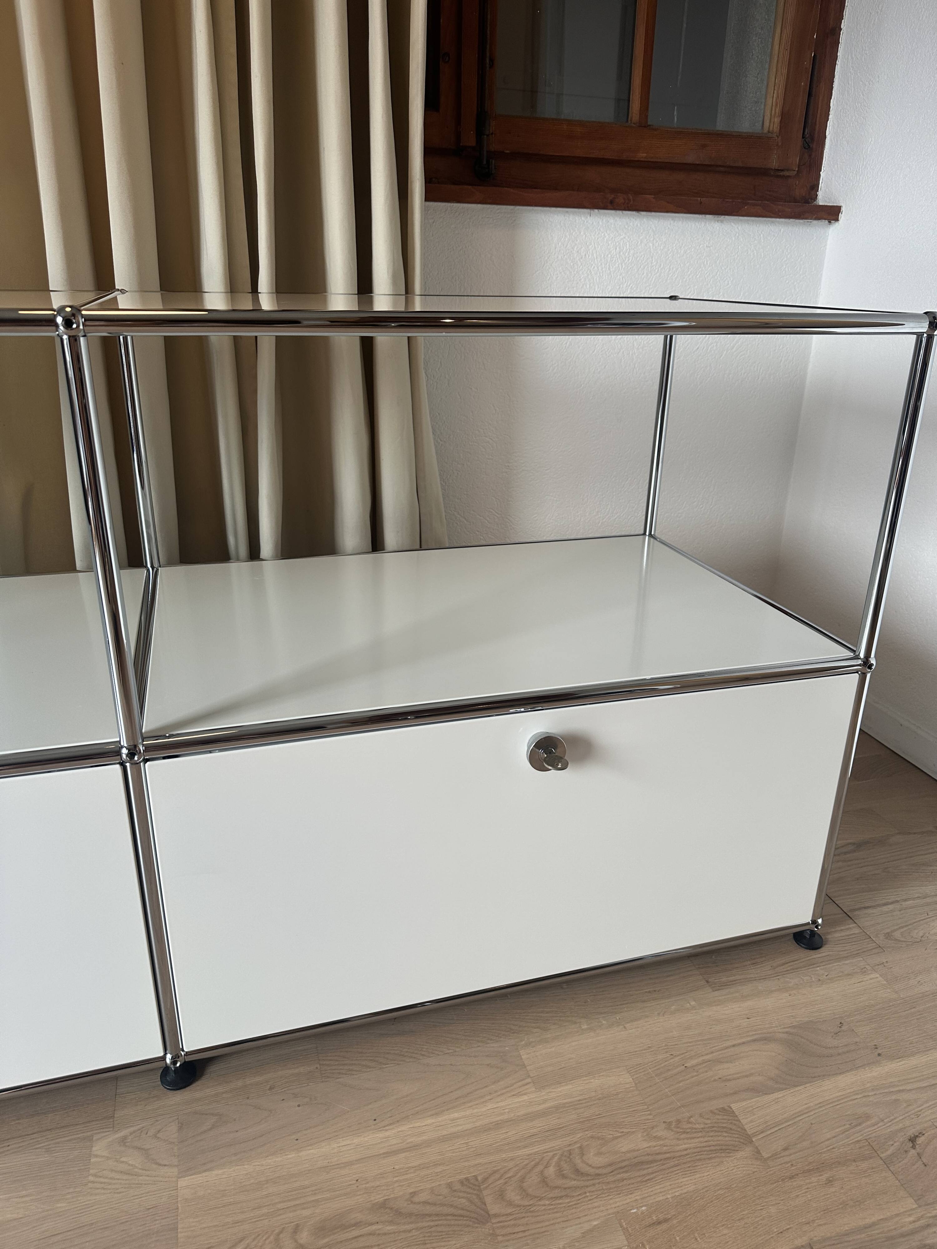 USM Haller Commode in Pure White