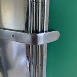 Vintage 1940s barber's triptych mirror with beveled base - 40 x 35 cm