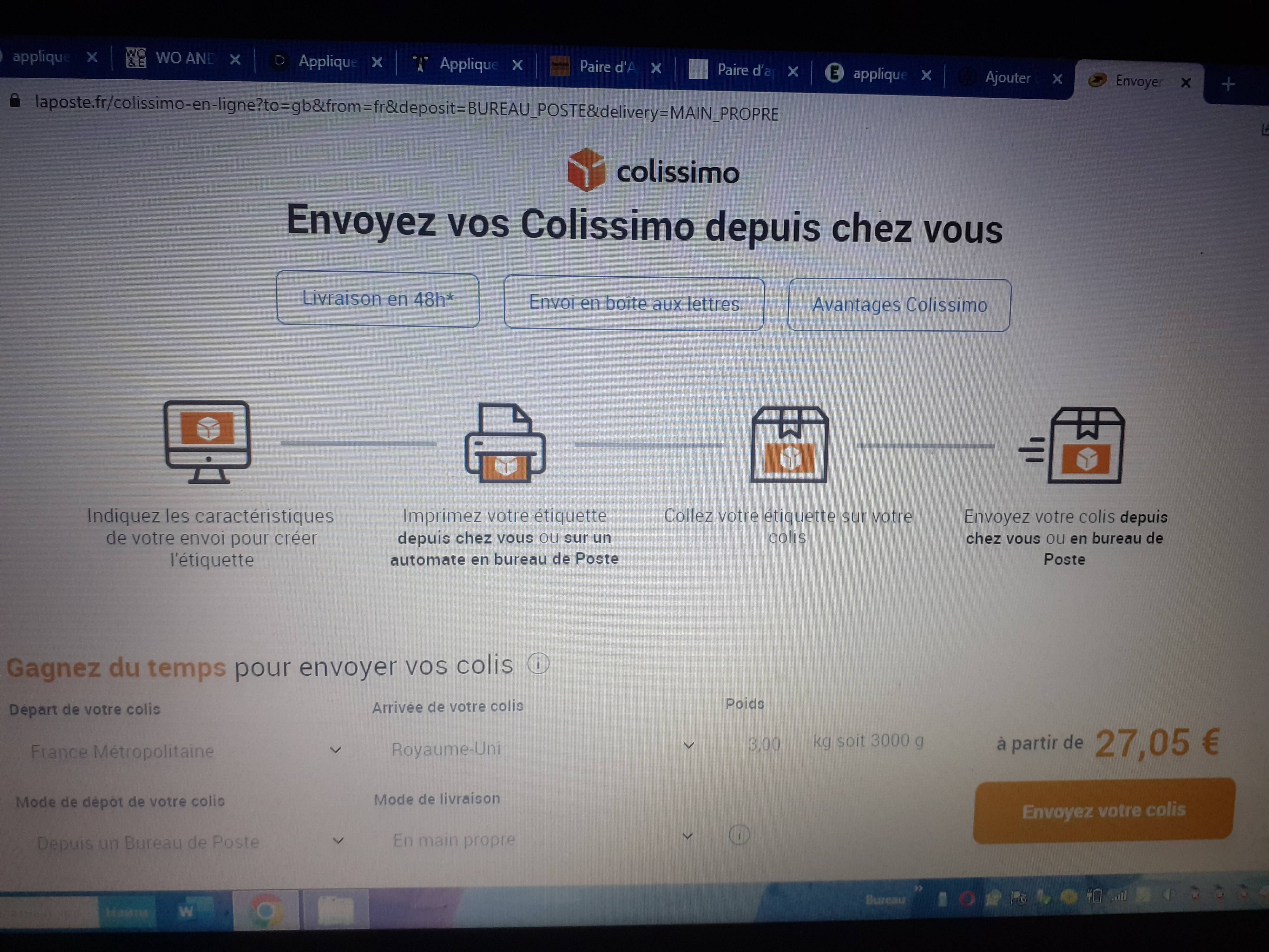 Vintage lamp Space Age opaline orange
