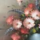 Huile sur toile bouquet de fleurs