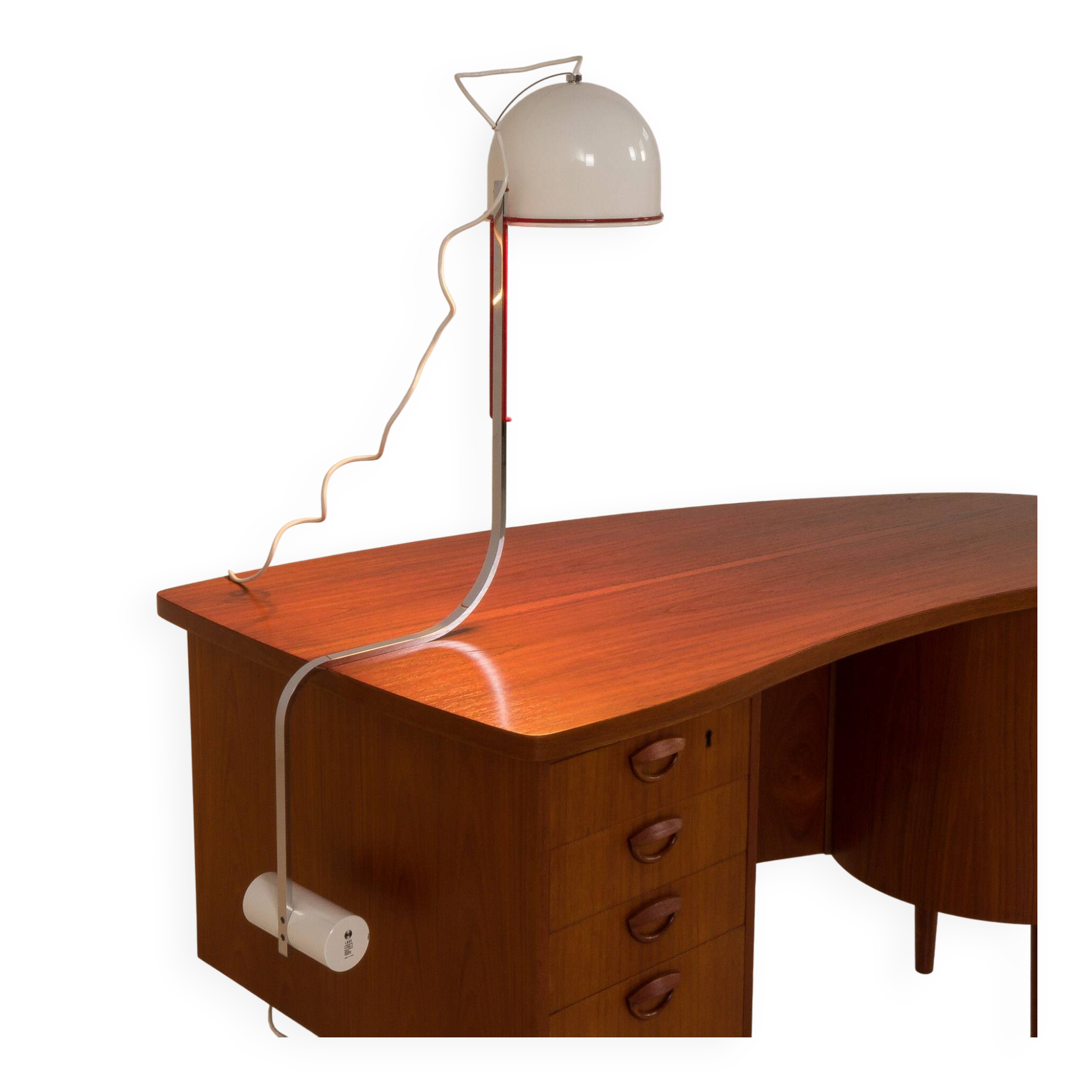 Luci Milano desk lamp "Ofelia", by Pio Luigi Brusasco and Giovanni Torretta, Italy 1970s
