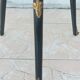 Napoleon III saddle in precious wood marquetry