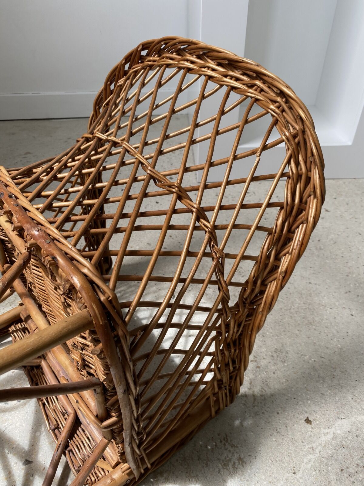 Rattan children's chair