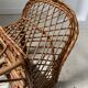 Chaise d'enfant en rotin