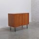Pair of honey coloured cabinets by Alfred Hendrickx for Belform, 1950s