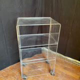 Plexiglass trolley