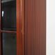 Mahogany display cabinet, Danish design, 1970s, made in Denmark