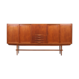 Panneau en teck, design danois, années 1960