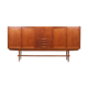 Panneau en teck, design danois, années 1960