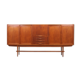 Panneau en teck, design danois, années 1960
