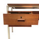 Vintage desk of the 1960s in teak veneer