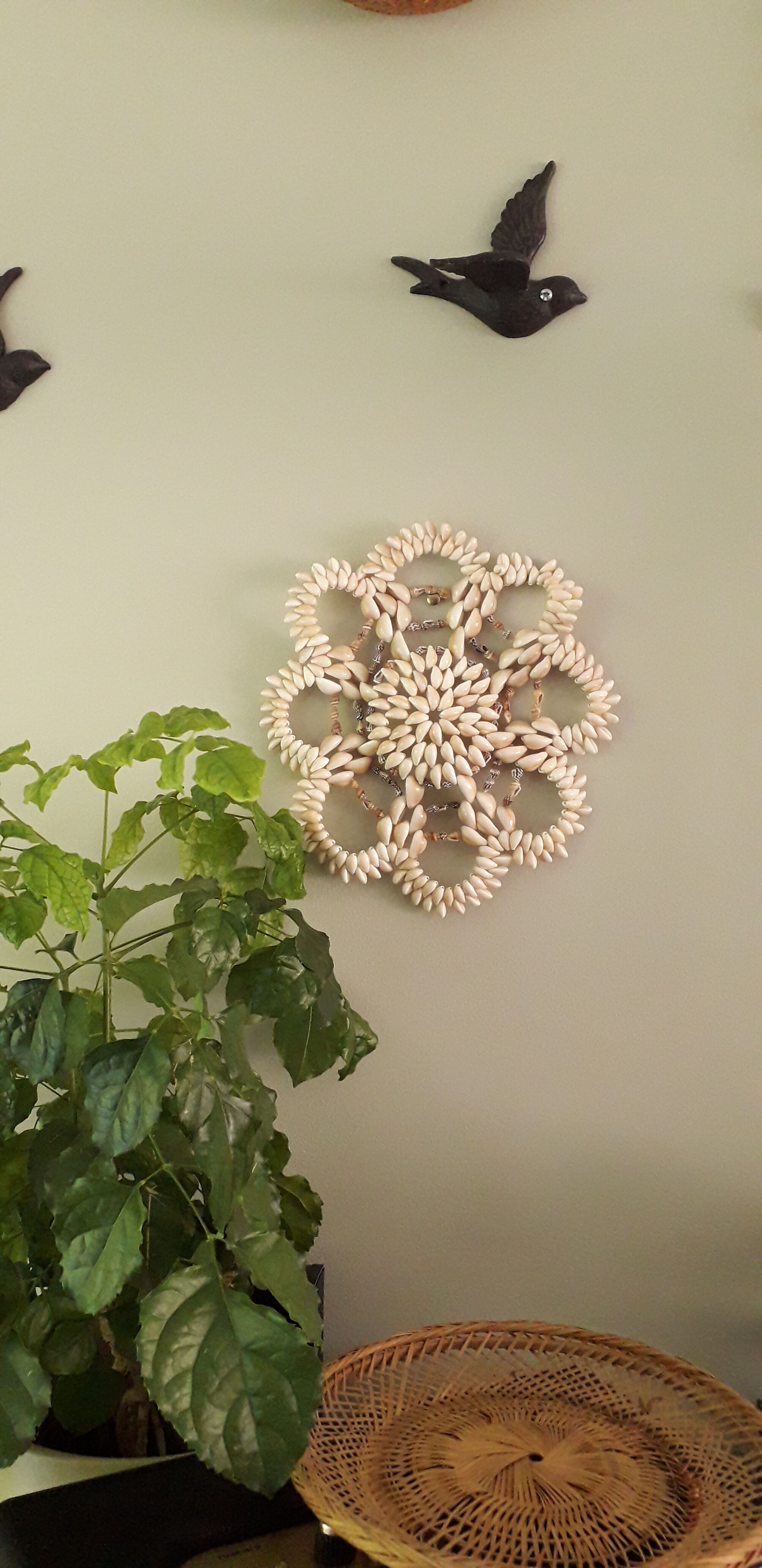 Vintage shell decoration